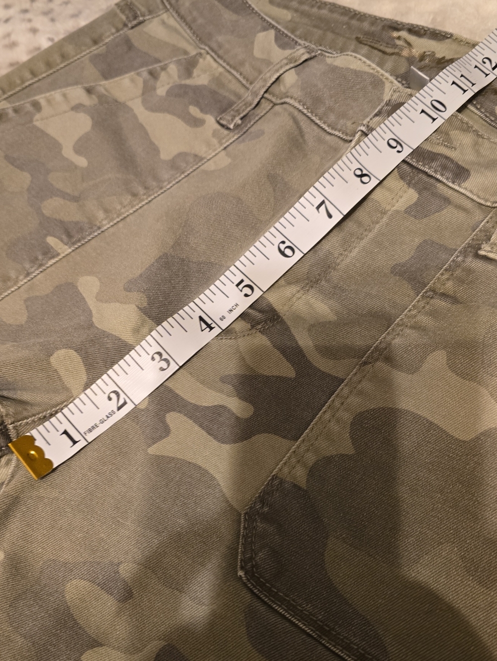 Seven7 Camo Mid-Rise Utility Ankle Skinny Jeans - Picture 8 of 12